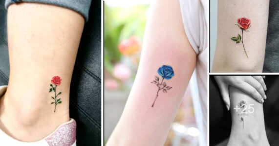 Lee más sobre el artículo 30 pequeñas ideas de tatuajes de rosas