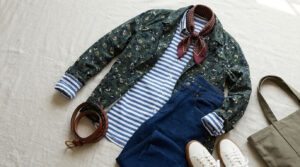 how to mix prints in an outfit without clashing